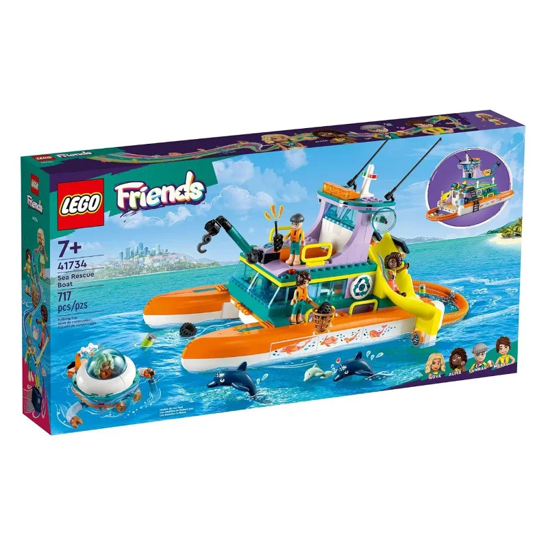 LEGO® Friends Sea Rescue Boat Building Set 41734