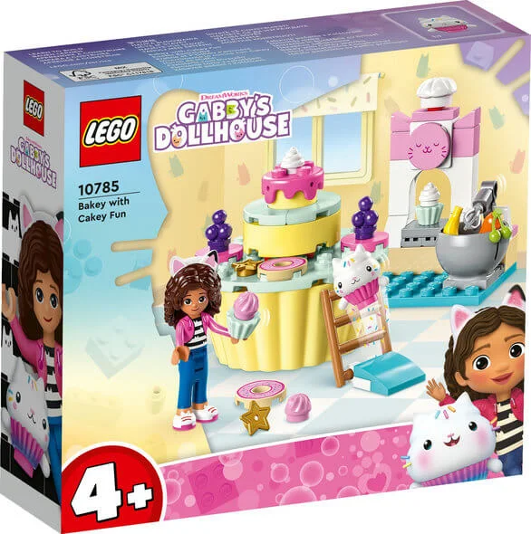 Precisely scaled LEGO miniaturesLego Gabby's Dollhouse 10785 Bakey with Cakey Fun