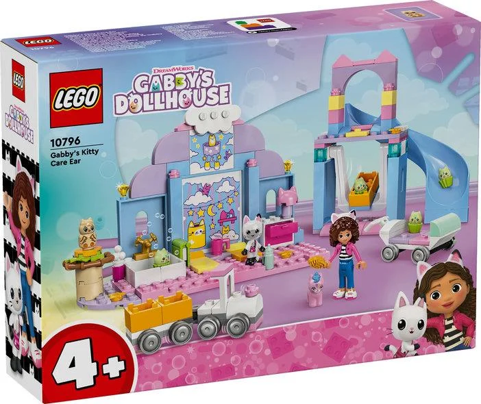 Enhancing problem-solving skills LEGOLego Gabby's Dollhouse 10796 Gabby's Kitty Care Ear