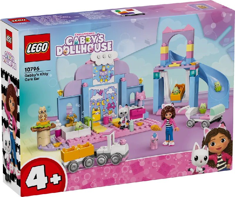 Fun-filled LEGO adventuresLEGO Gabbys Dollhouse Gabbys Kitty Care Ear 10796