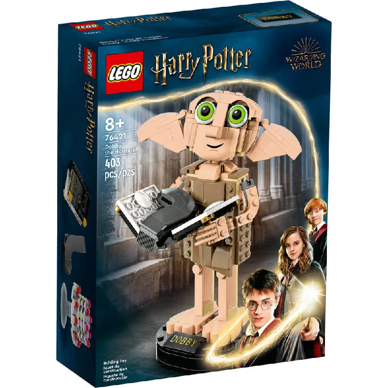 Perfect for both kids and adults LEGOLEGO® Harry Potter™ Dobby™ the House-Elf 76421 Building Toy Set (403 Pieces) Perfect for both kids and adults LEGOLEGO® Harry Potter™ Dobby™ the House-Elf 76421 Building Toy Set (403 Pieces)
