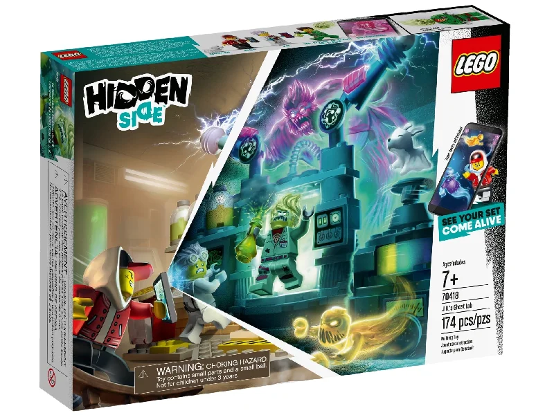 Captivating and enchanting LEGO worlds70418 Hidden Side J.B.'s Ghost Lab LEGO