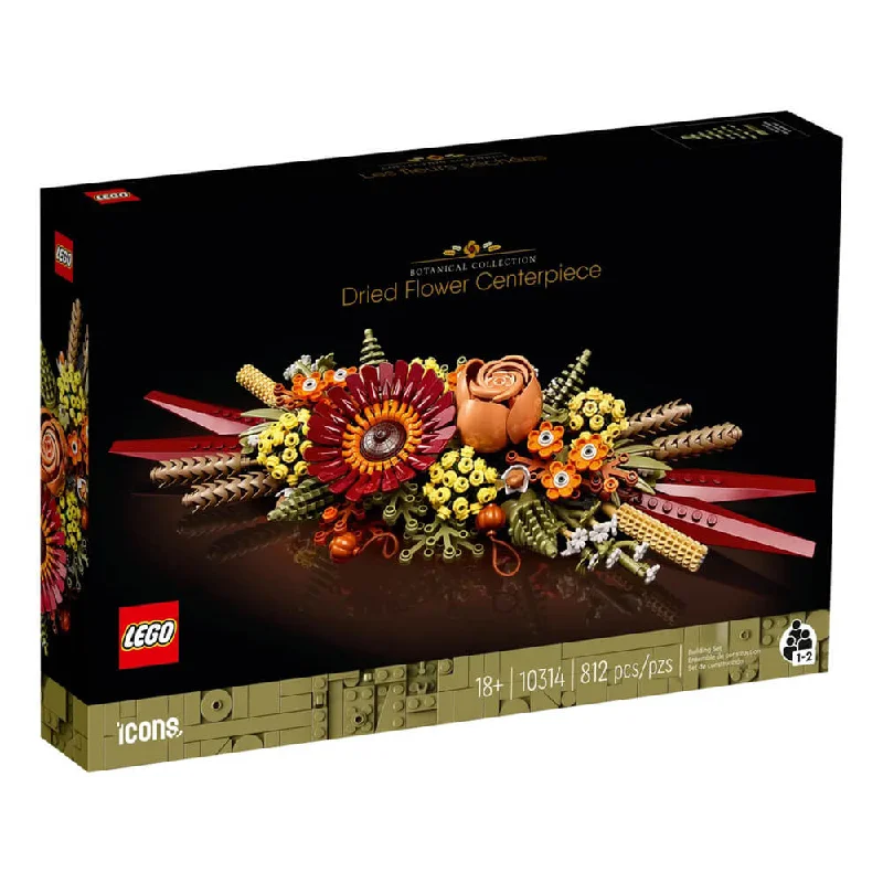 Timeless and classic LEGO toysLEGO® Icons Dried Flower Centerpiece 812 Piece Building Kit (10314) Timeless and classic LEGO toysLEGO® Icons Dried Flower Centerpiece 812 Piece Building Kit (10314)