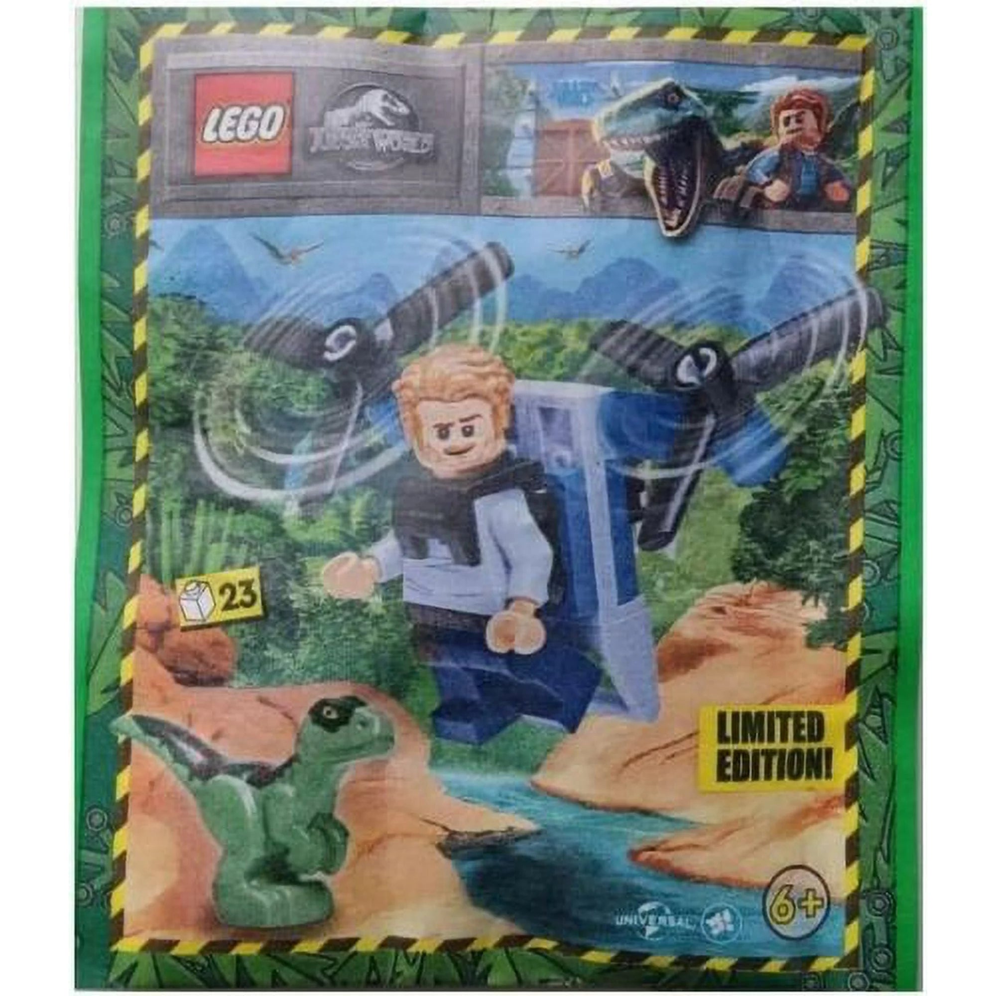 Inspiring architectural interest LEGOLEGO Jurassic World Owen w/ Jet Pack and Baby Raptor Paper Polybag Pack Inspiring architectural interest LEGOLEGO Jurassic World Owen w/ Jet Pack and Baby Raptor Paper Polybag Pack