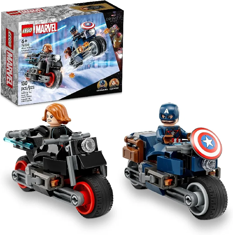 Iconic and recognizable LEGO characters76260 Marvel Black Widow & Captain America Motorcycles LEGO Iconic and recognizable LEGO characters76260 Marvel Black Widow & Captain America Motorcycles LEGO