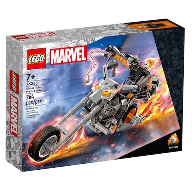 Thematically rich LEGO setsLEGO® Marvel Ghost Rider Mech And Bike Building Set 76245 Thematically rich LEGO setsLEGO® Marvel Ghost Rider Mech And Bike Building Set 76245