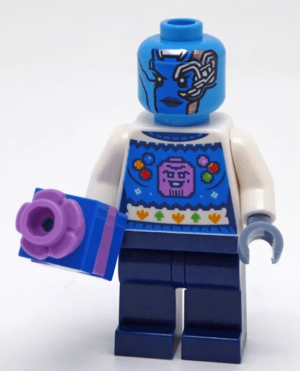 LEGO Marvel Guardian's of the Galaxy Holiday Sweater Nebula Minifigure 76231