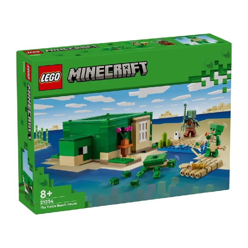 Offering educational value LEGOLEGO Minecraft The Turtle Beach House 21254
