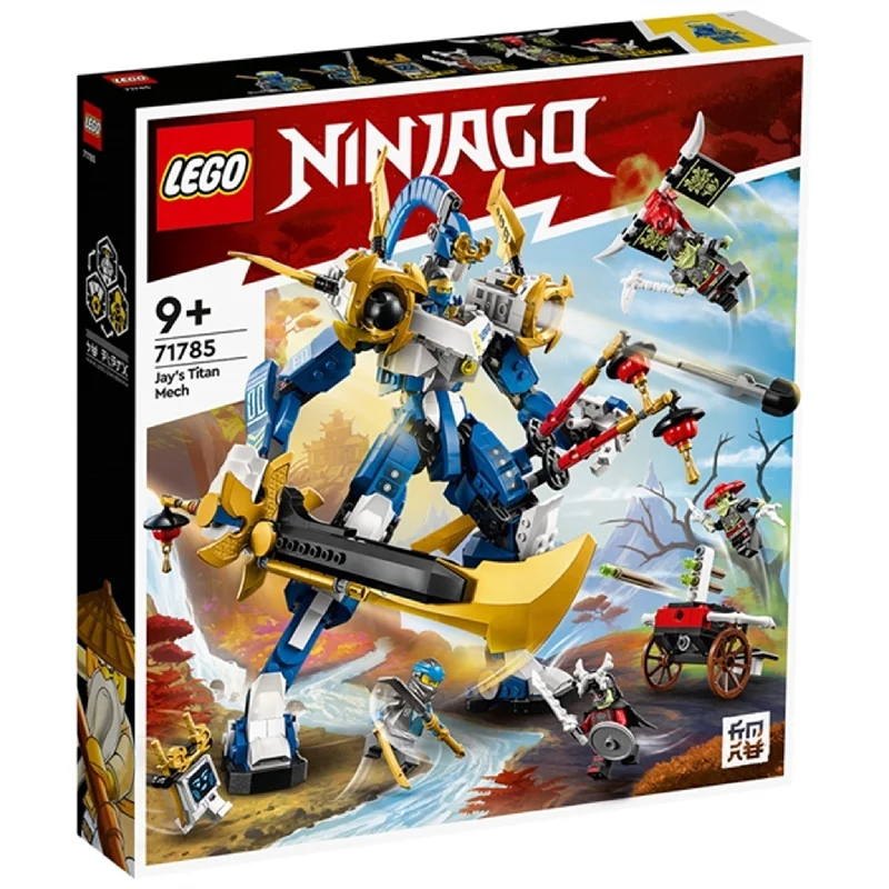 Reflecting popular cultures LEGO themesLEGO® NINJAGO® Jay’s Titan Mech