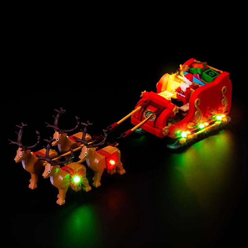 Finely detailed LEGO structuresLEGO Santa's Sleigh #40499 Light Kit