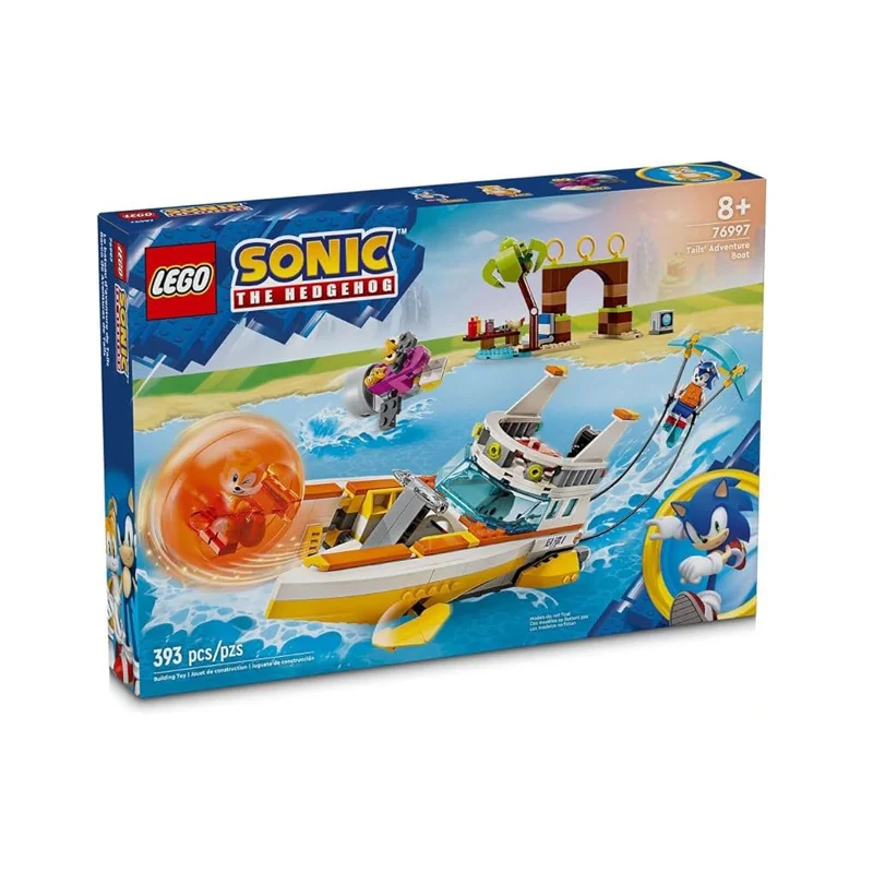 LEGO® Sonic The Hedgehog Tails' Adventure Boat Building Set 76997