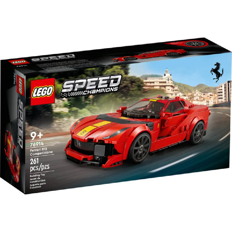 Encouraging imaginative storytelling LEGOLEGO® Speed Champions Ferrari 812 Competizione 261 Piece Building Set (76914)