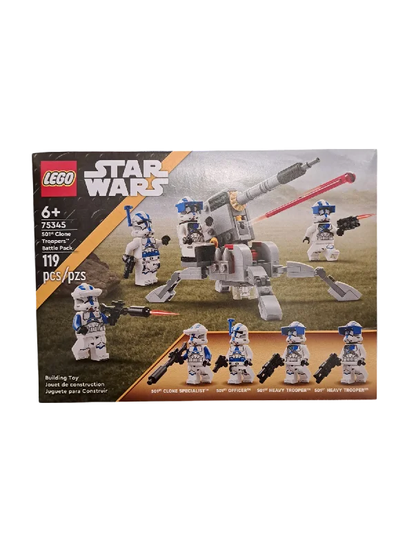 Non-toxic and safe LEGO toysLego Star Wars - 501st Clone Troopers Battle Pack