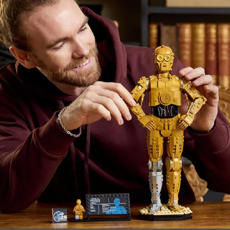 Offering interactive play LEGOLEGO Star Wars 75398 C-3PO buildable Droid Figure