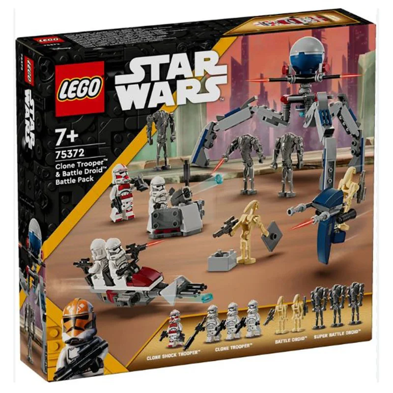 LEGO® Star Wars Clone Trooper And Battle Droid Battle Pack Building Set 75372