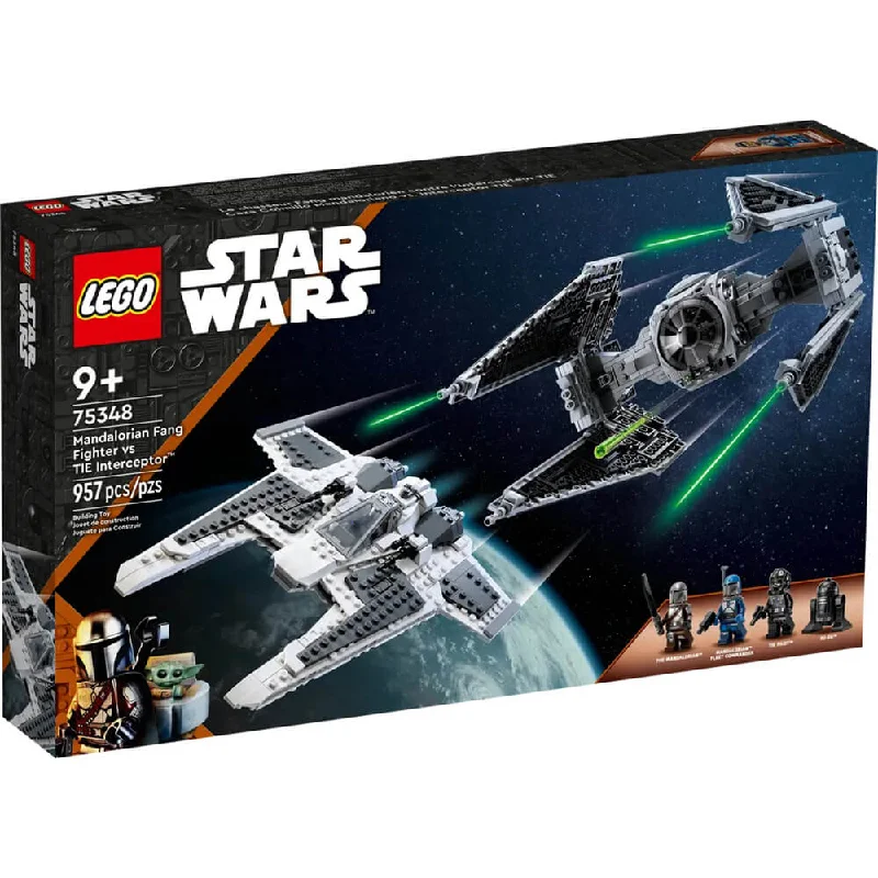 Promoting critical thinking LEGO challengesLEGO Star Wars Mandalorian Fang Fighter vs TIE Interceptor 957 Piece Building Kit Promoting critical thinking LEGO challengesLEGO Star Wars Mandalorian Fang Fighter vs TIE Interceptor 957 Piece Building Kit