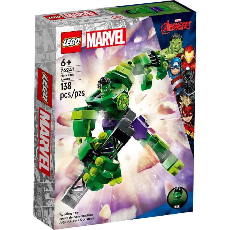 Promoting empathy and understanding LEGOLEGO® Super Heroes Marvel Hulk Mech Armor 138 Piece Building Kit (76241)