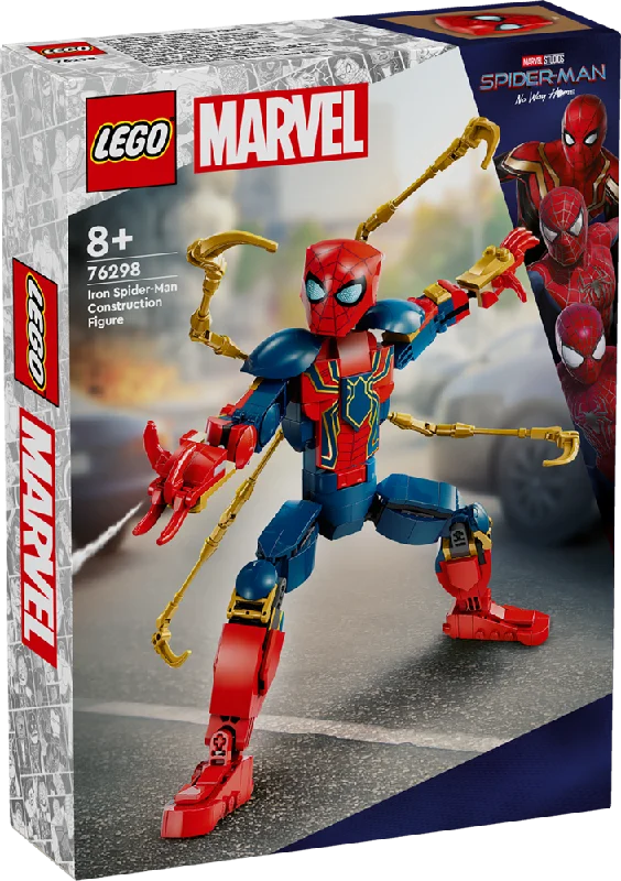 Non-toxic and safe LEGO toysLEGO Super Heroes Marvel Iron Spider-Man Construction Figure 76298 Non-toxic and safe LEGO toysLEGO Super Heroes Marvel Iron Spider-Man Construction Figure 76298