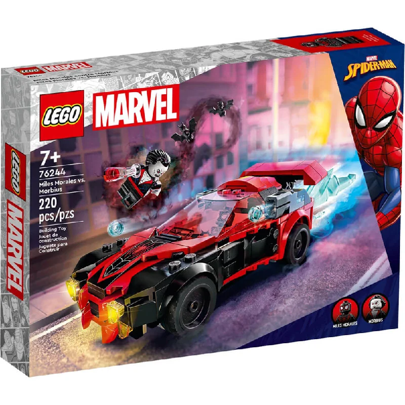 Thematically rich LEGO setsLEGO® Super Heroes Marvel Miles Morales vs. Morbius 220 Piece Building Kit (76244) Thematically rich LEGO setsLEGO® Super Heroes Marvel Miles Morales vs. Morbius 220 Piece Building Kit (76244)