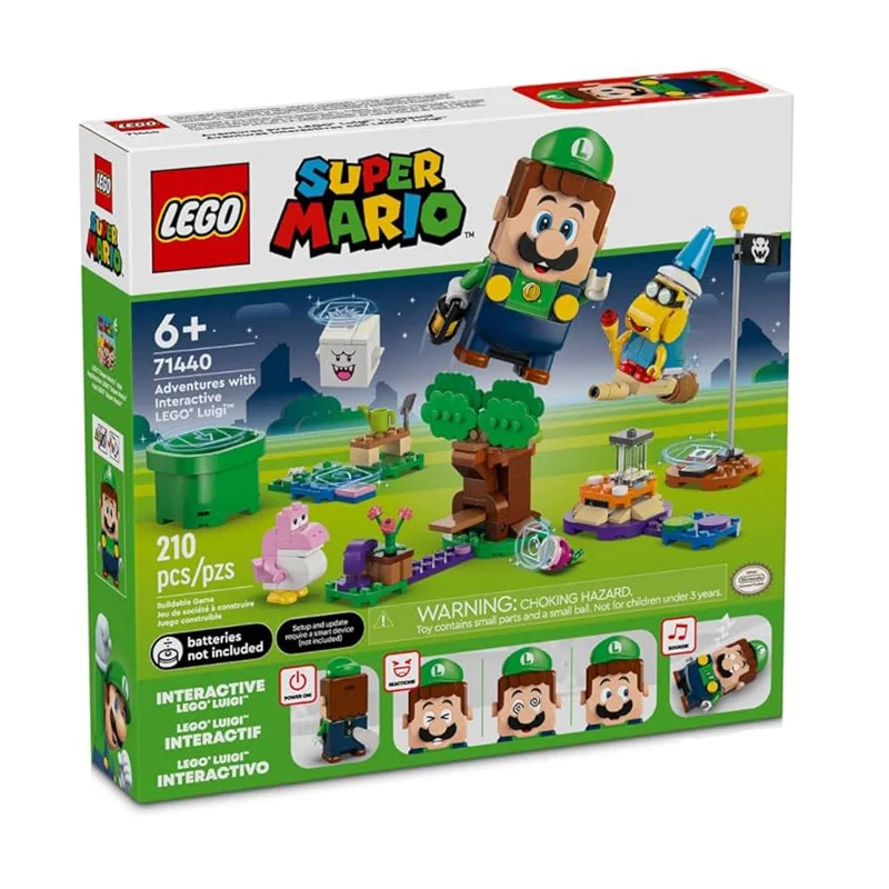 LEGO® Super Mario Adventures With Interactive LEGO Luigi Building Set 71440