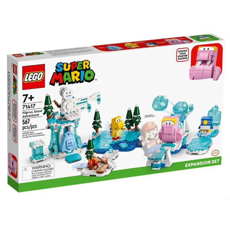 Family-friendly LEGO experiencesLEGO® Super Mario Fliprus Snow Adventure Building Set 71417 Family-friendly LEGO experiencesLEGO® Super Mario Fliprus Snow Adventure Building Set 71417
