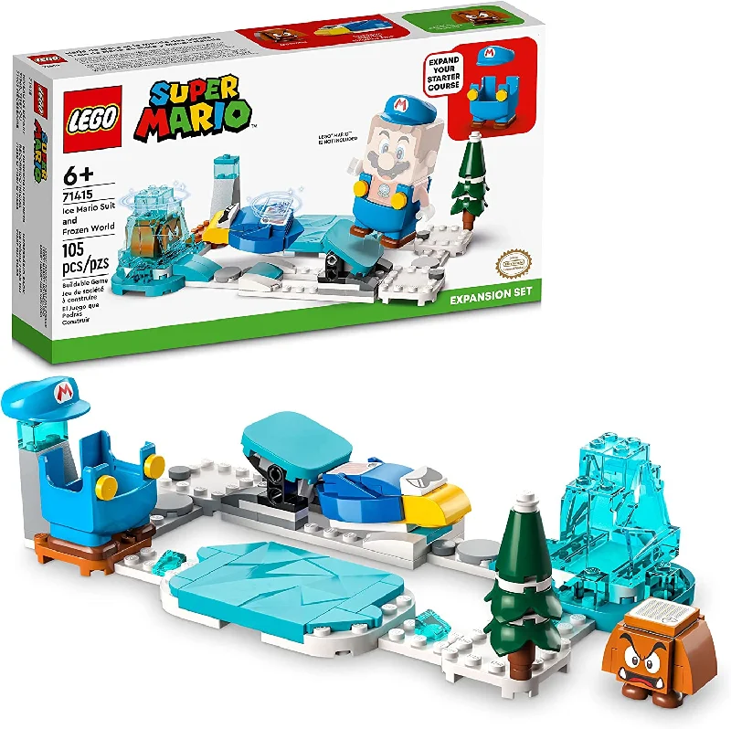 Offering a sense of accomplishment LEGOLEGO - Super Mario Ice Mario Suit & Frozen World Expansion Set (71415) Offering a sense of accomplishment LEGOLEGO - Super Mario Ice Mario Suit & Frozen World Expansion Set (71415)