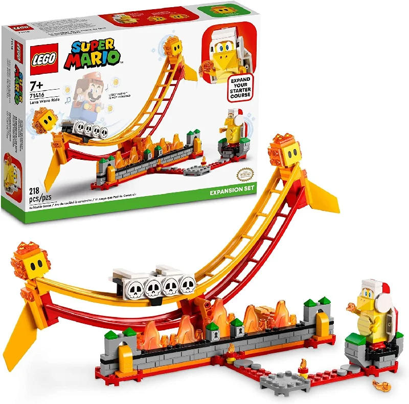 Offering a sense of nostalgia LEGOLEGO - Super Mario Lava Wave Ride Expansion Set (71416) Offering a sense of nostalgia LEGOLEGO - Super Mario Lava Wave Ride Expansion Set (71416)