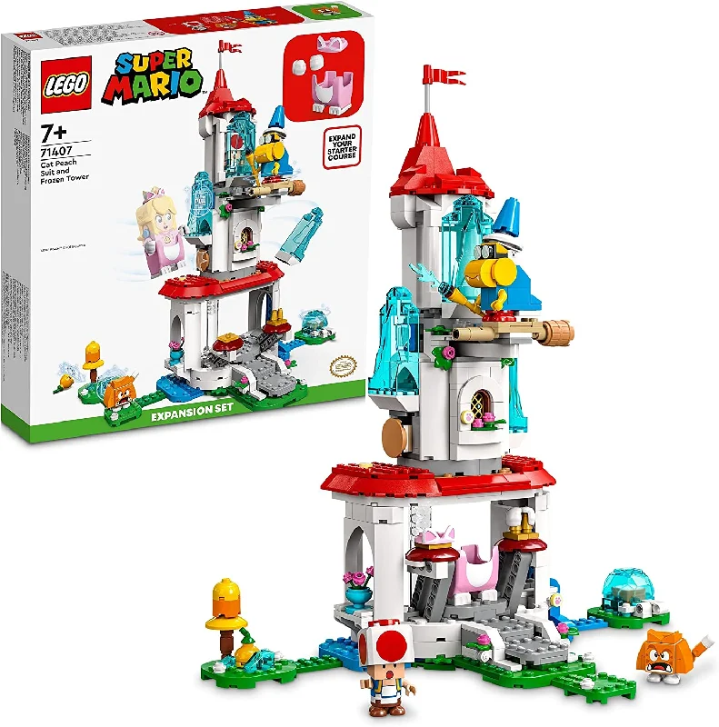 Perfect for both kids and adults LEGOLEGO - Super Mario Cat Peach Suit and Frozen Tower Expansion Set (71407) Perfect for both kids and adults LEGOLEGO - Super Mario Cat Peach Suit and Frozen Tower Expansion Set (71407)