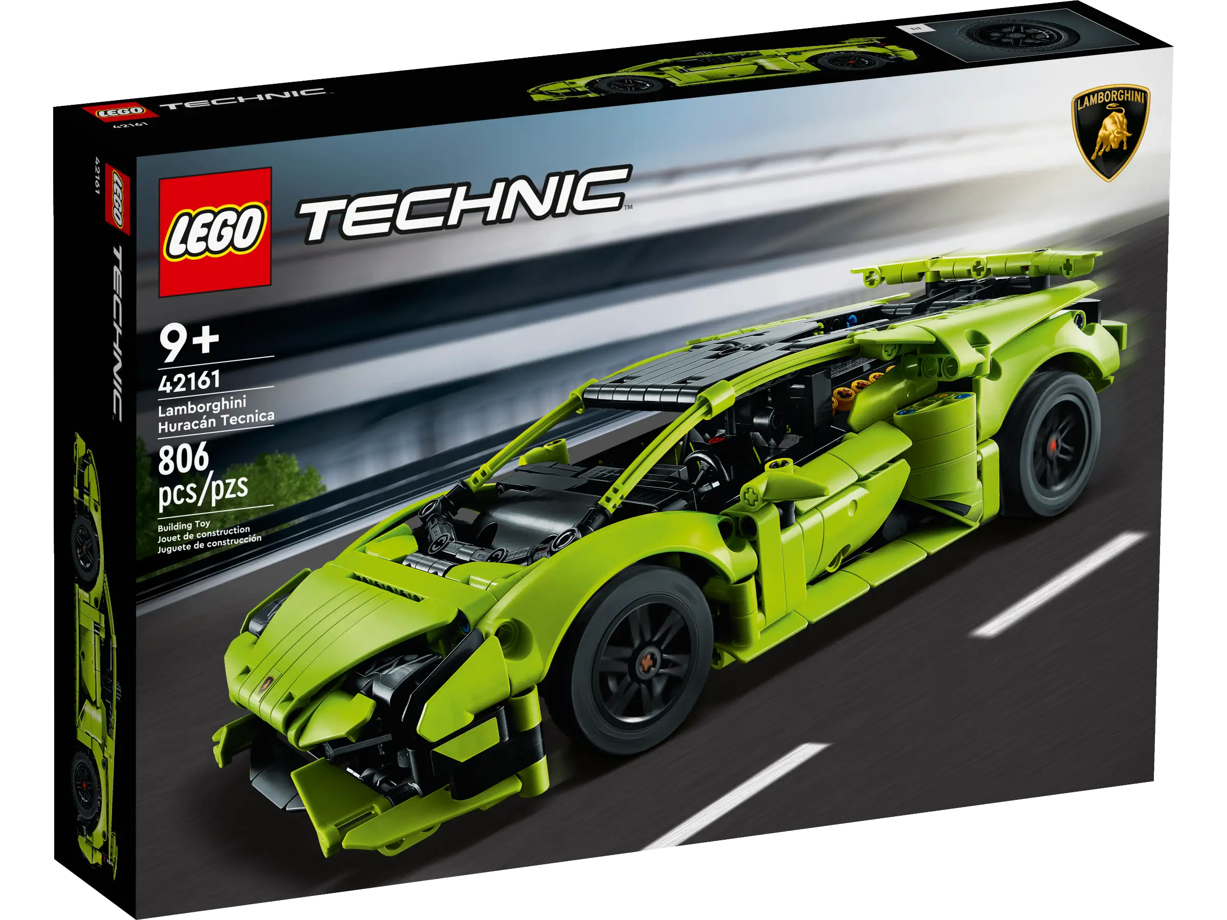 Iconic and recognizable LEGO charactersLEGO TECHNIC 42161 Lamborghini Huracán Tecnica