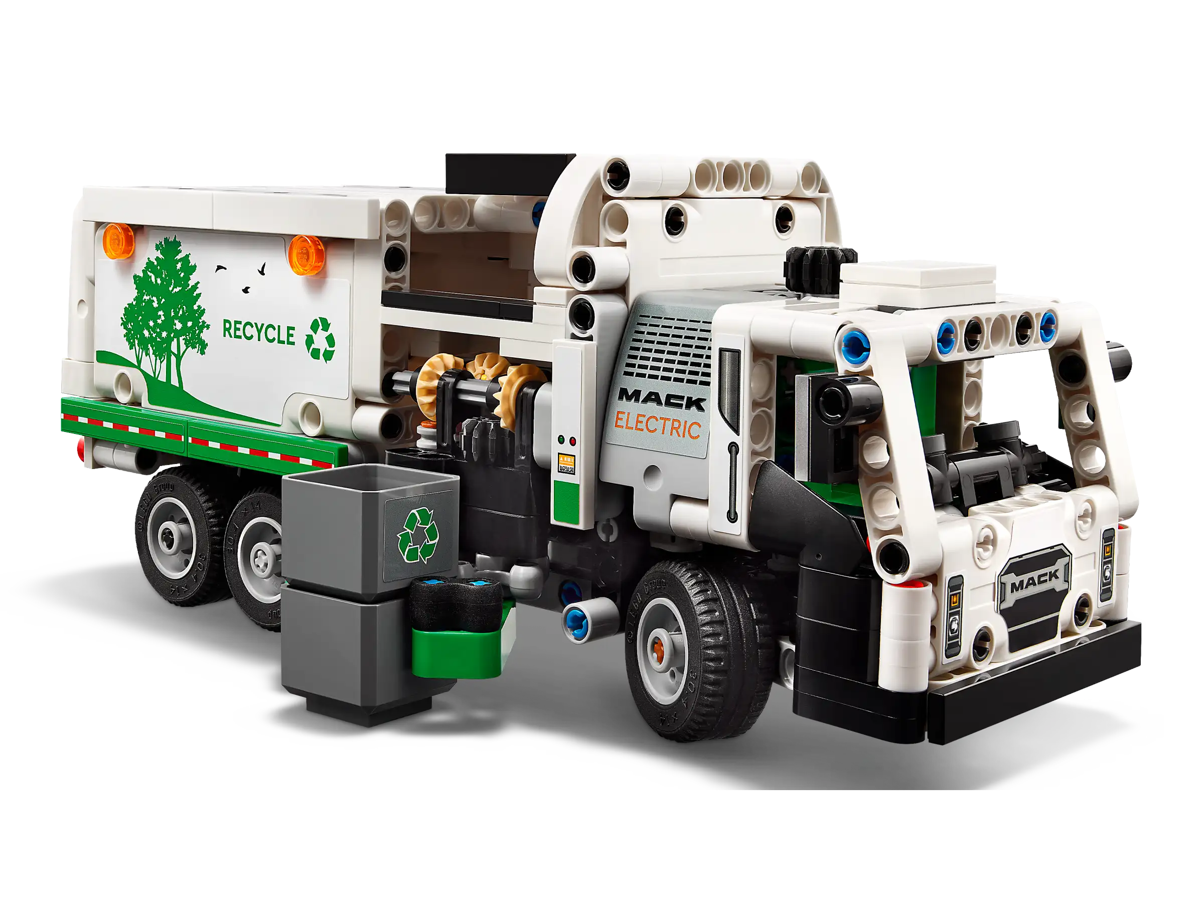 Highly adaptable LEGO creationsLEGO TECHNIC 42167 Mack® LR Electric Garbage Truck