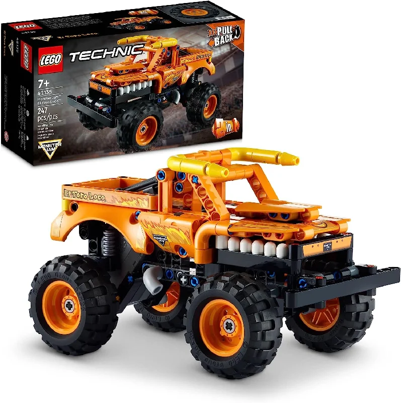 Encouraging teamwork LEGO games42135 Technic Monster Jam El Toro Loco, 2 in 1 Pull Back Truck to Off Roader Car Toy LEGO Encouraging teamwork LEGO games42135 Technic Monster Jam El Toro Loco, 2 in 1 Pull Back Truck to Off Roader Car Toy LEGO