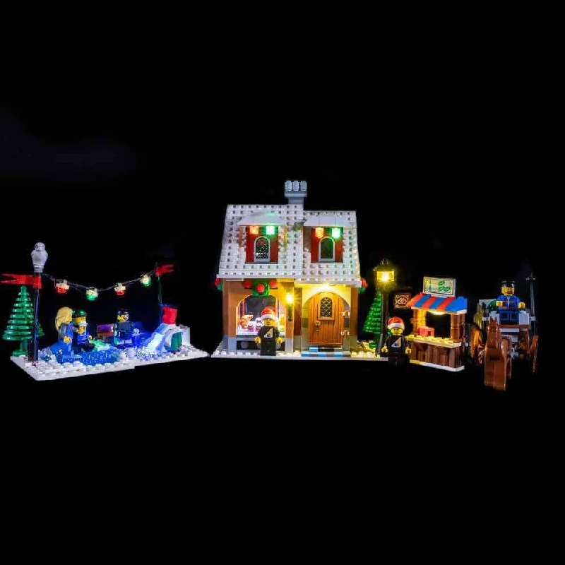 Universally loved LEGO toysLEGO Winter Village Bakery #10216 Light Kit