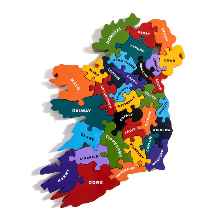 Map of Ireland Jigsaw Puzzle