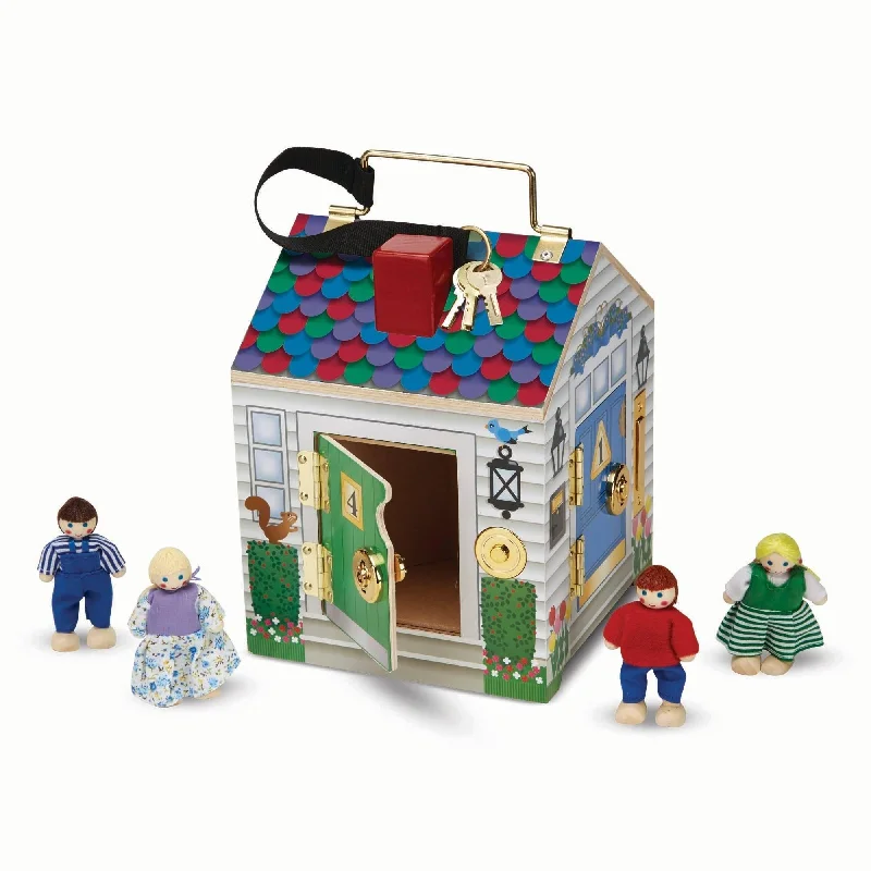 Melissa & Doug 12505 Wooden Doorbell House