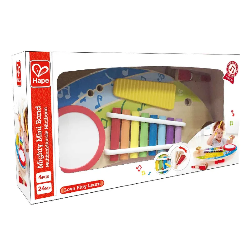 Mighty Mini Band Wooden Hape