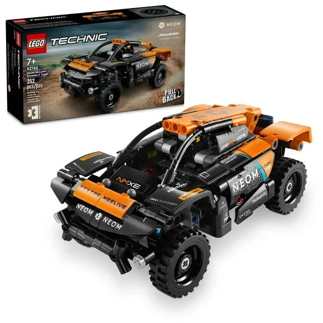 Promoting spatial awareness LEGO42166 NEOM McLaren Extreme E Race Car LEGO