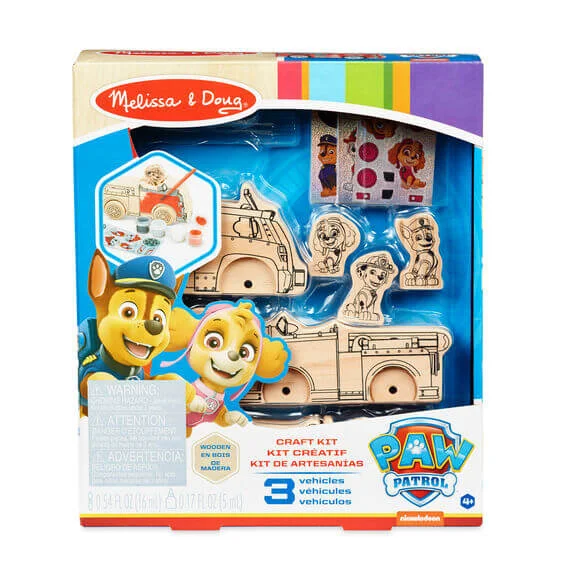 beautiful and detailed wooden toys that inspire creativity PAW Patrol Wooden Craft Kit - Vehicles beautiful and detailed wooden toys that inspire creativity PAW Patrol Wooden Craft Kit - Vehicles