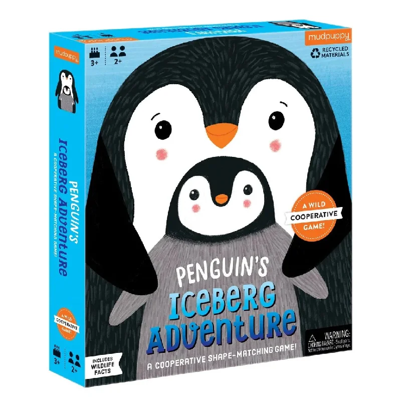 Penguin's Iceberg Adventure Shape Matching Game