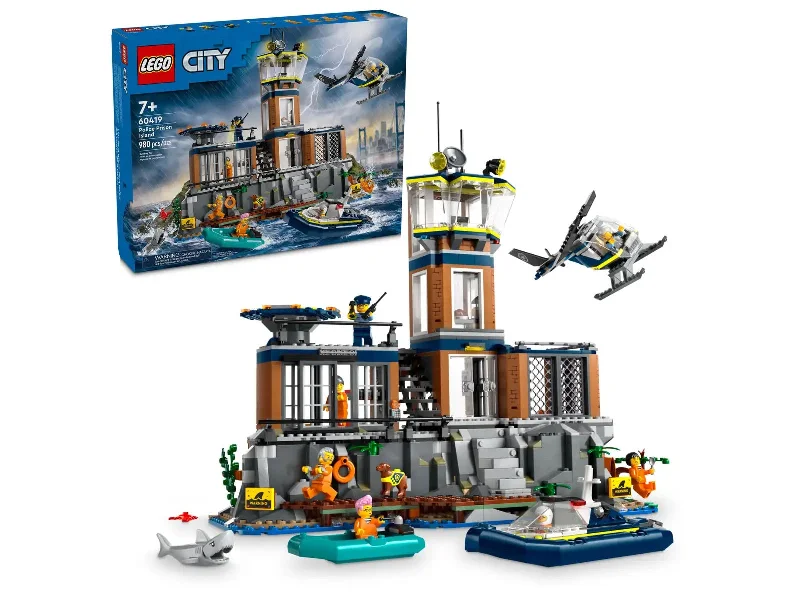 Captivating and enchanting LEGO worldsPolice Prison Island