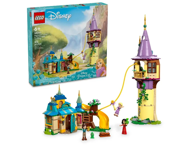 Encouraging social interaction LEGORapunzel's Tower & The Snuggly Duckling