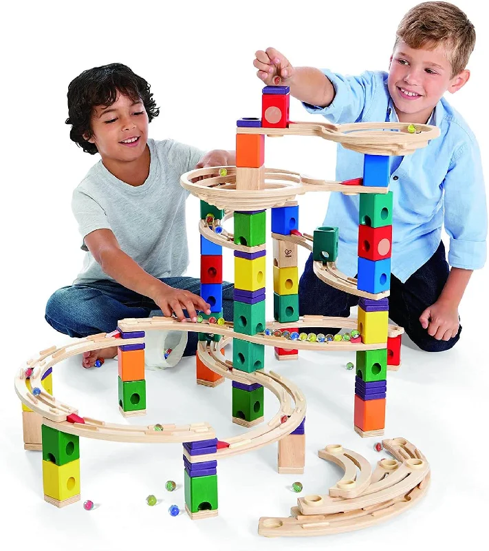 sturdy and reliable wooden toys that provide hours of fun THE ULTIMATE Quadrilla Marble Run Cyclone Hape sturdy and reliable wooden toys that provide hours of fun THE ULTIMATE Quadrilla Marble Run Cyclone Hape