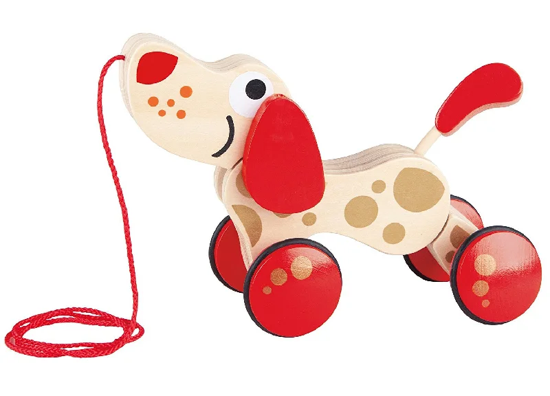 Walk A Long Puppy Wooden Pull Toy - Hape