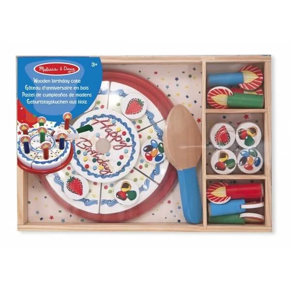 Wooden Birthday Cake - Melissa & Doug