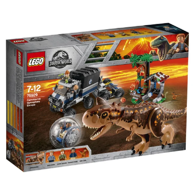 Offering hours of entertainment LEGOLEGO 75929 Jurassic World Carnotaurus Gyrosphere Escape Offering hours of entertainment LEGOLEGO 75929 Jurassic World Carnotaurus Gyrosphere Escape