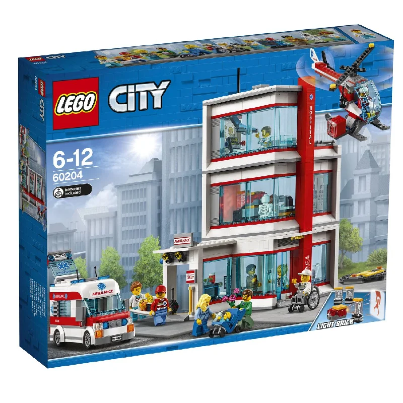 Intricately designed LEGOLEGO 60204 City Hospital
