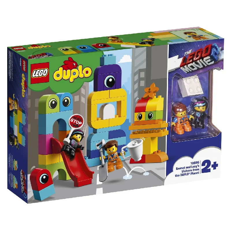 Finely detailed LEGO structuresLEGO 10895 Duplo Emmet And Lucy's Visitor's From The Duplo Planet Finely detailed LEGO structuresLEGO 10895 Duplo Emmet And Lucy's Visitor's From The Duplo Planet