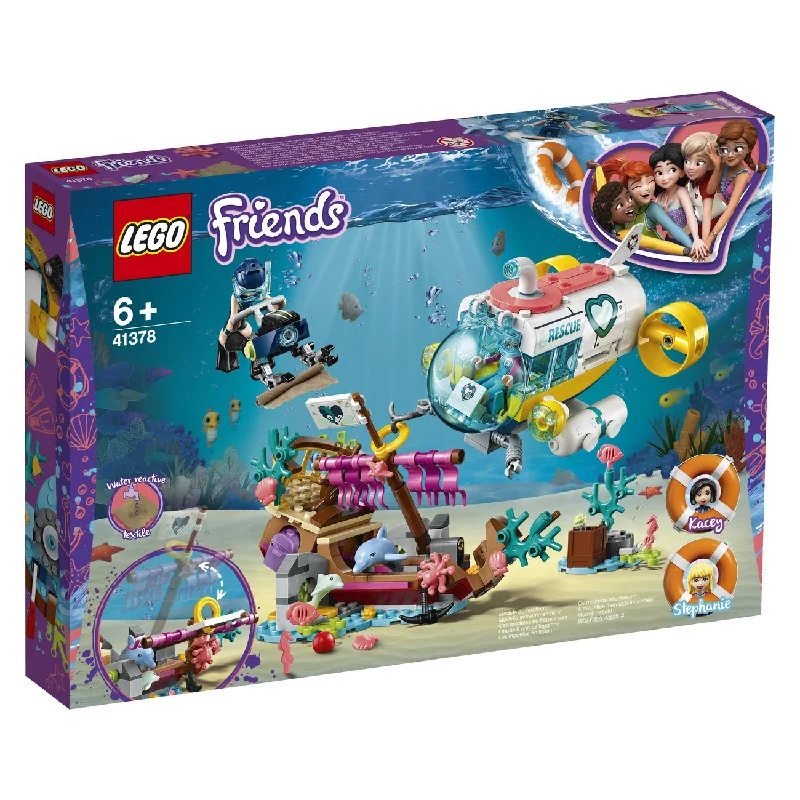 Enhancing problem-solving skills LEGOLEGO 41378 Friends Dolphins Rescue Mission