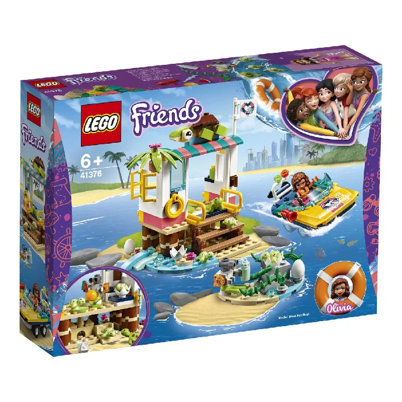 Family-friendly LEGO experiencesLEGO 41376 Friends Turtles Rescue Mission