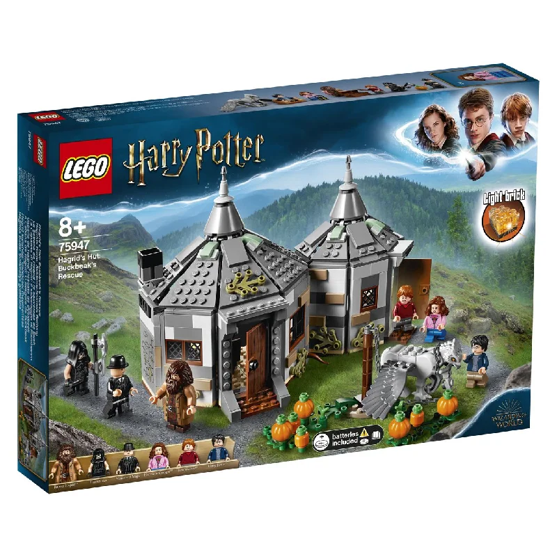 Iconic and recognizable LEGO charactersLEGO 75947 Harry Potter Hagrid's Hut: Buckbeak's Rescue Iconic and recognizable LEGO charactersLEGO 75947 Harry Potter Hagrid's Hut: Buckbeak's Rescue