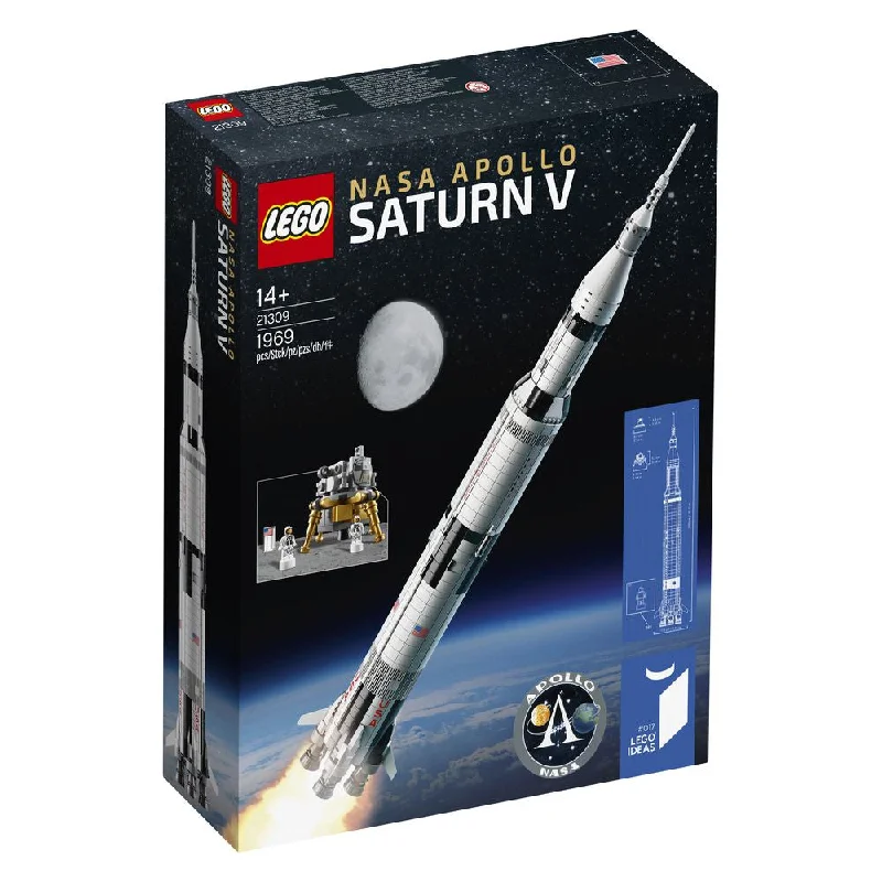 Iconic and recognizable LEGO charactersLEGO 21309 LEGO Ideas Nasa Apollo Saturn V